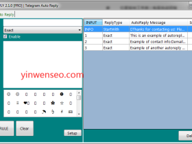 Texautoreply  纸飞机自动回复客户消息 Telegram组和频道自动回复消息