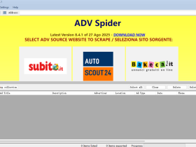 Spider Annunci最新版 广告网站 Kijiji(易趣广告)广告主电话及邮箱提取工具