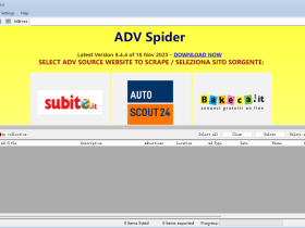 Spider Annunci最新版 广告网站 Kijiji(易趣广告)广告主电话及邮箱提取工具