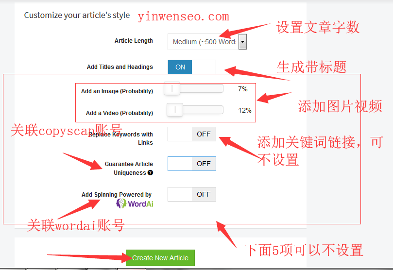 Articleforge 3.0 正版账号 高质量SEO文章内容自动生成 英文文章采集-图片3