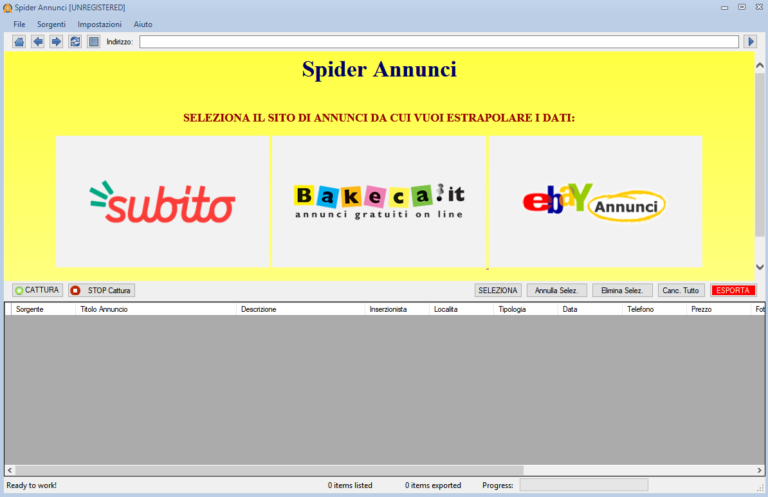 Spider Annunci最新版 广告网站 Kijiji（易趣广告）信息提取工具