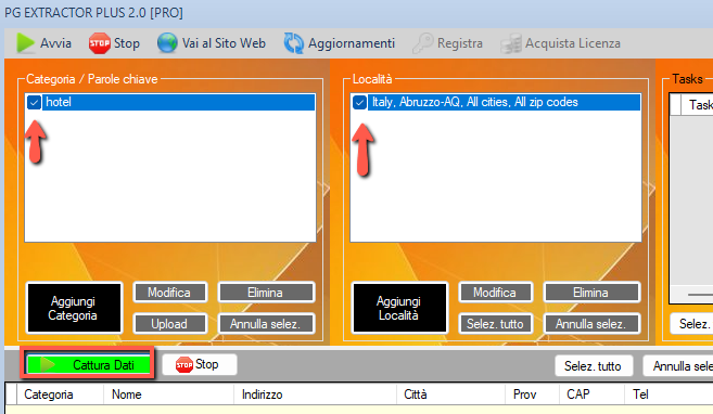 PG EXTRACTOR 意大利黄页目录 PagineGialle.it 电话邮箱数据抓取工具-图片4