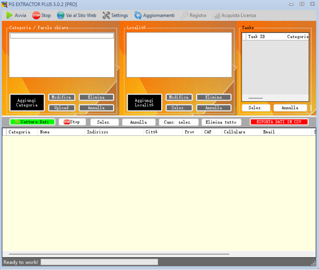 PG EXTRACTOR 意大利黄页目录 PagineGialle.it 电话邮箱数据抓取工具-图片1